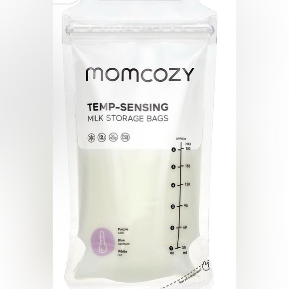 Momcozy Breastmilk Storing BagsTemp-Sensing Discoloration Milk Storing Bags (064 - Picture 1 of 4
